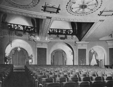 View of box and orchestra foyers from the stage, Regent Theatre, Brighton, Sussex, 1922. Artist: Unknown.