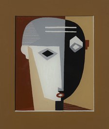 Tête (Head), 1926. Creator: Marcoussis, Louis (1883-1941).