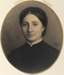 Madame Ditte, 1867. Creator: Henri Fantin-Latour.