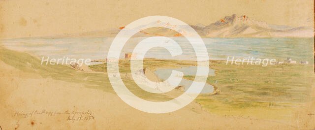 Plains of Carthage, 1854. Creator: Miner Kilbourne Kellogg.