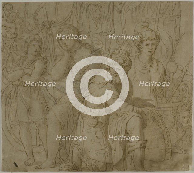 Part of The Truimph and Exploits of Furius Camillus, n.d. Creator: Francesco Salviati.