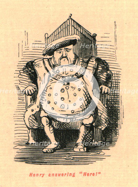 'Henry answering "Here!", 1897. Creator: John Leech.