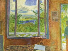 Open Window towards the Seine (Vernon), 1911-1912.