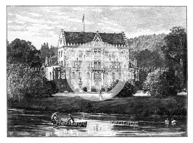 Reinhardsbrunn, near Gotha, Germany. Artist: Unknown