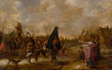 Carnival Procession , c. 1660. Creator: Venne, Adriaen Pietersz. van de (1589-1662).