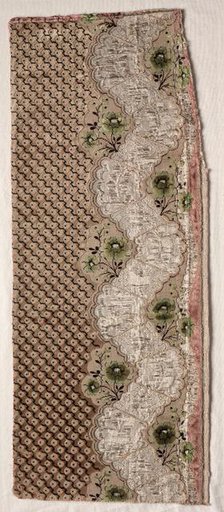 Textile Fragment, 1774-1793. Creator: Unknown.