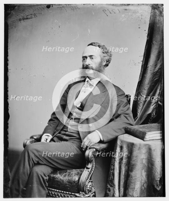 Clinton Levi Merriam of New York, between 1860 and 1875. Creator: Unknown.