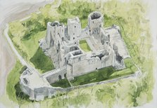 Goodrich Castle, Herefordshire, c1994-c2005. Artist: Liam Wales.