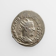 Antoninianus of Trebonianus Gallus, A.D. 251-253. Creator: Unknown.