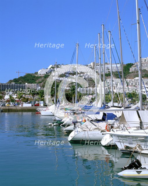 Marina, Puerto Rico, Gran Canaria, Canary Islands.