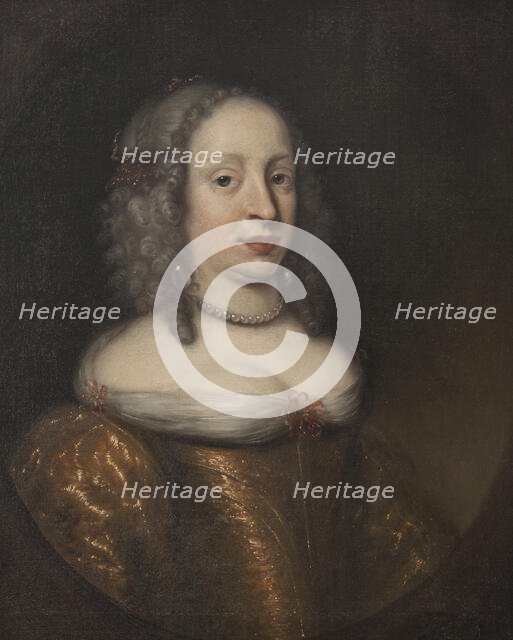 Magdalena Sibylla, 1631-1719, princess of Holstein-Gottorp, c.1651. Creator: Jurgen Ovens.