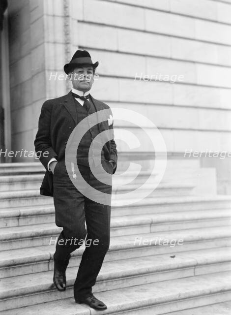 Owen, Robert Latham, Senator from Oklahoma, 1907-1925, 1914. Creator: Harris & Ewing.
