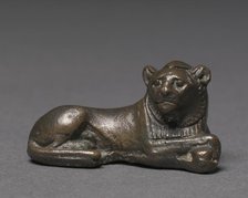 Weight in the Form of a Lion, c. 1391-1353 BC. Creator: Unknown.