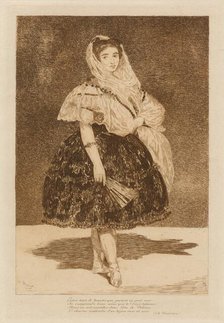 Lola de Valence, 1862. Creator: Edouard Manet.