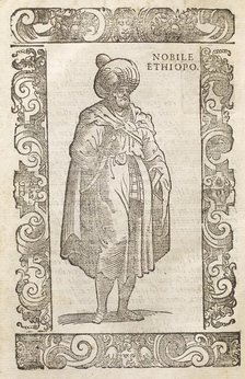 Ethiopian nobleman, 1590. Creator: Unknown.