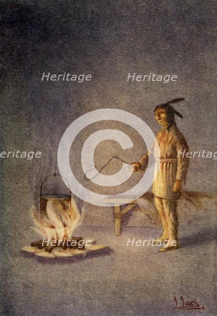 'Grow larger, my kettle!'', 1914. Creator: Unknown.