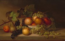 Fruit, c. 1860. Creator: Harriet Cany Peale.