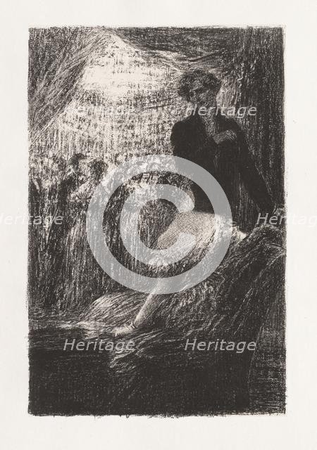 Hector Berlioz, sa vie et ses oevres: Symphonie Fantastique-- Un bal. Creator: Henri Fantin-Latour (French, 1836-1904).