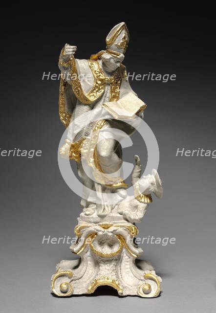 Bishop Saint, c. 1740-1750. Creator: Ferdinand Tietz (Austrian, 1708-1777), attributed to.