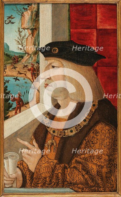 Portrait of Emperor Maximilian I (1459-1519), 16th century. Creator: Anonymous.