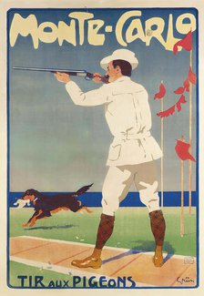 Monte-Carlo. Tir aux Pigeons, c1905. Creator: Grün, Jules-Alexandre (1868-1938).