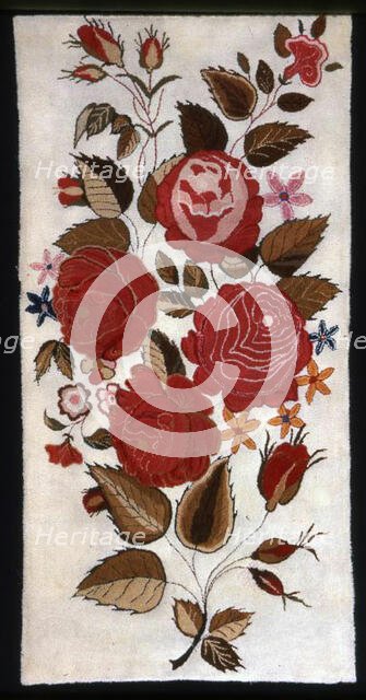 Rug, United States, late 18th/early 19th century. Creator: Unknown.