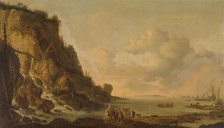 Rocky Coast, 1630-1653. Creator: Simon de Vlieger.