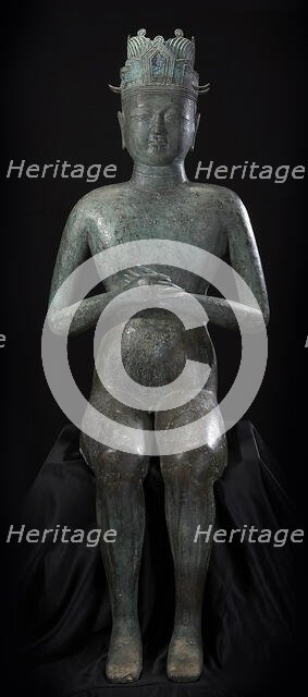 Portrait of King Taejo of Goryeo (877-943), 951. Creator: Anonymous master.