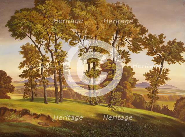 Landscape with trees, 1939. Creator: Emil Ernst Heinsdorff.