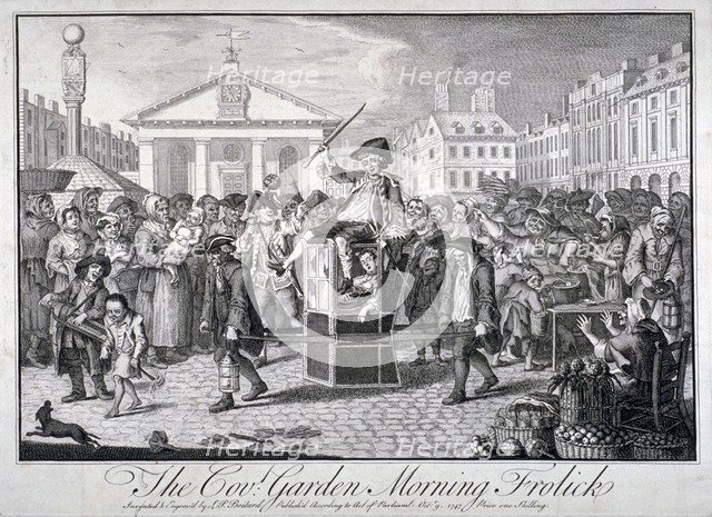 'The Cov: Garden Morning Frolick', 1747. Artist: LP Boitard