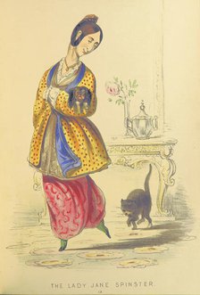 The Lady Jane Spinster, 1852. Creator: W. S. Reed.