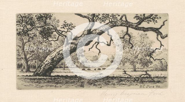 California Landscape, 1888. Creator: Henry Chapman Ford.