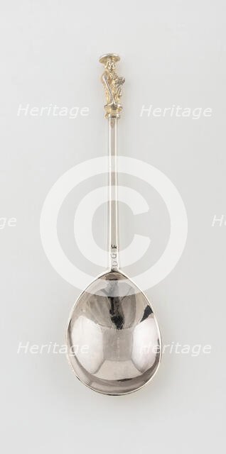 Apostle Spoon: St. James the Greater, London, 1599/1600. Creator: Unknown.