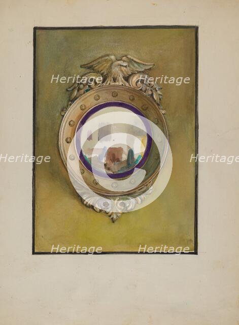 Looking-glass, c. 1936. Creator: George Loughridge.