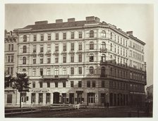 Rudolfs Platz No. 6, Zinshaus des Freyherrn J. von Mayer, 1860s. Creator: Unknown.