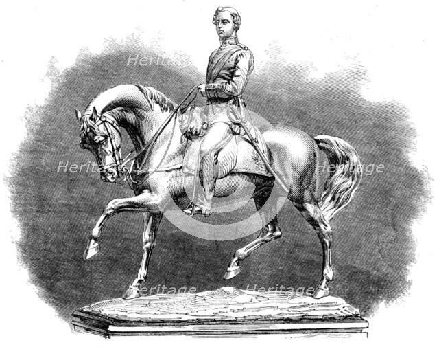 The International Exhibition: silver statuette of His Royal Highness the Prince of Wales, 1862. Creator: Unknown.