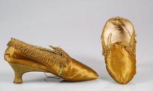 Slippers, European, 1780-89. Creator: Unknown.