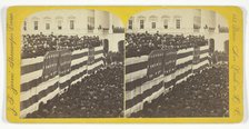 Inauguration of Rutherford B. Hayes, 5 March 1877. Creator: J F Jarvis.