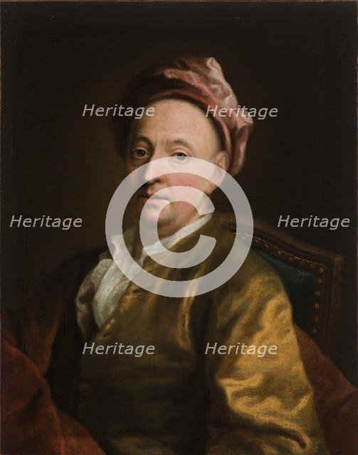 Self-Portrait, Mid of the 18th cen.. Creator: Desmarées, George (1697-1776).