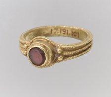 Finger Ring, Langobardic, 4th-7th century. Creator: Unknown.