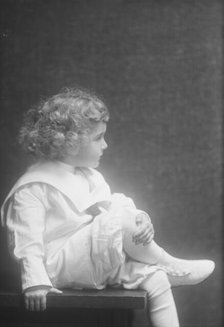 Ansbro baby, portrait photograph, 1907 July 20. Creator: Arnold Genthe.