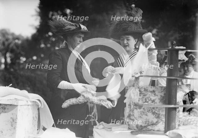 Friendship Charity Fete - Mrs. L. M. Garrison, Mrs. Thomas F. Walsh, 1913. Creator: Harris & Ewing.