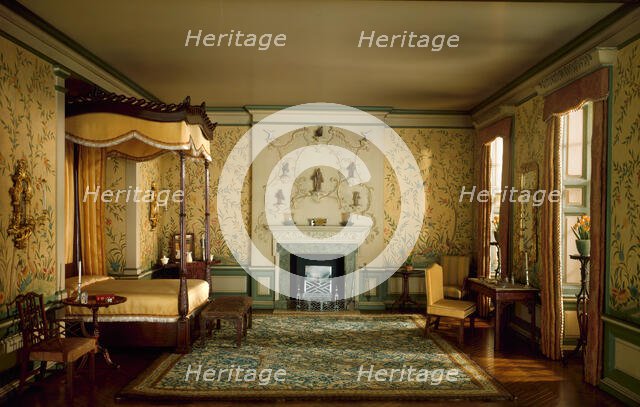 E-8: English Bedroom of the Georgian Period, 1760-75, United States, c. 1937. Creator: Narcissa Niblack Thorne.