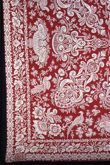 Coverlet, New York, 1855. Creator: Unknown.