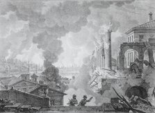 Fire of Moscow on September 1812 (The French in Moscow), 1824.