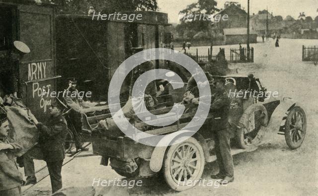 Army post office, First World War, c1915, (c1920). Creator: Unknown.