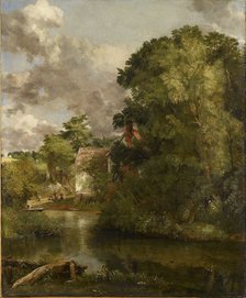 Willy Lott's House from the Stour (The Valley Farm), c1816-1818. Artist: John Constable.