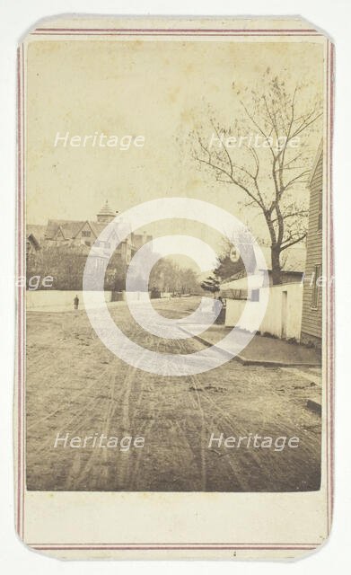 Untitled (carriage tracks), 1850-1880s.  Creator: Joshua Appleby Williams.