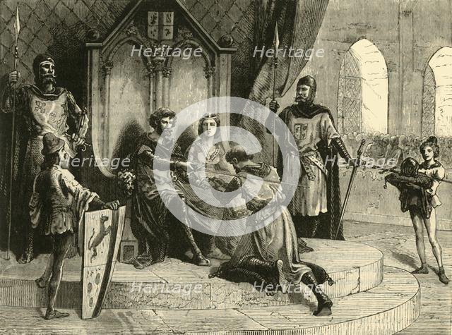 'The Ceremony of Feudal Service', (c9th-10th century), 1890.   Creator: Unknown.