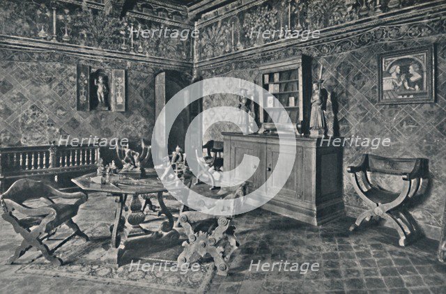 'Interior, Palazzo Davanzati', 1928. Artist: Unknown.